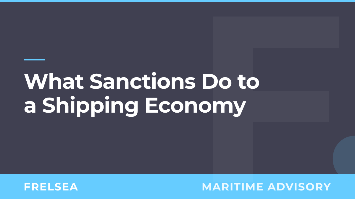 What Sanctions Do to a Shipping Economy