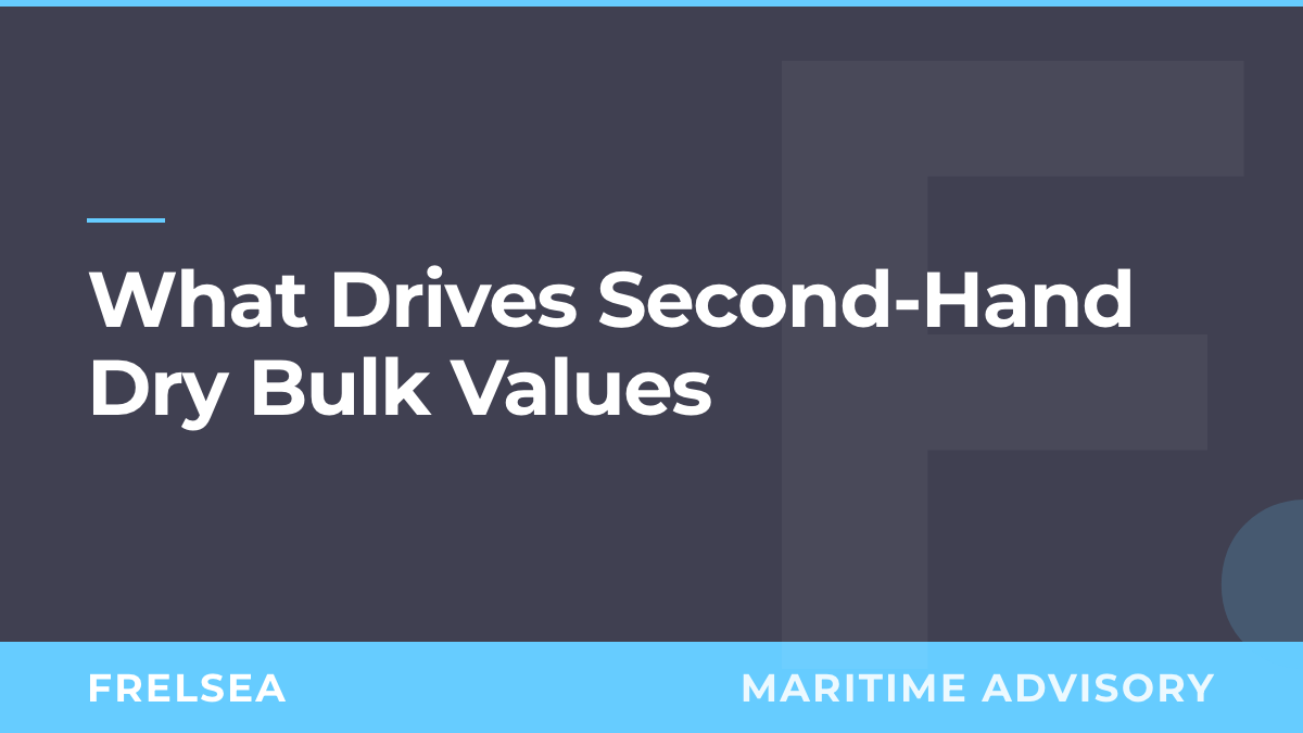 What Drives Second-Hand Dry Bulk Values